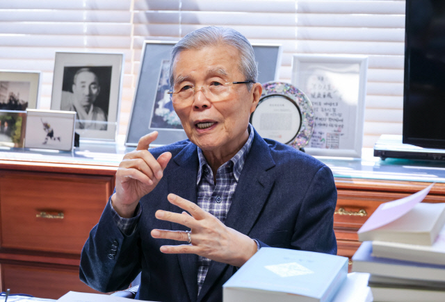 김종인 전 국민의힘 비상대책위원장. 이슬기기자 9904sul@